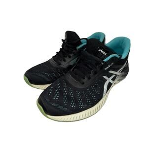 Size 9 - Women’s ASICS FuzeXLyte Shoes Black Green